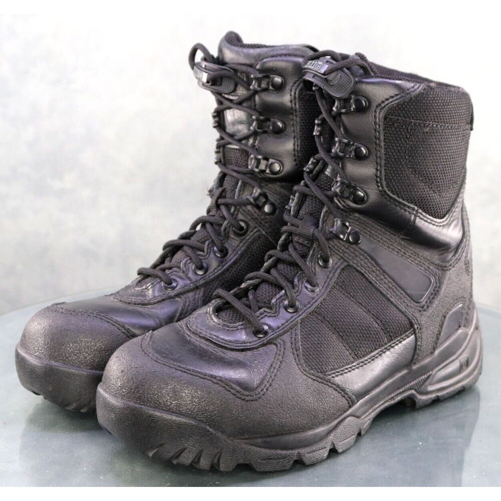 5.11 XPRT 6" Men's Police Tactical Waterproof Boots Size 7.5 Leather Black